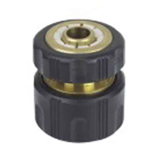 Conector de Manguera Latón-Caucho 15mm