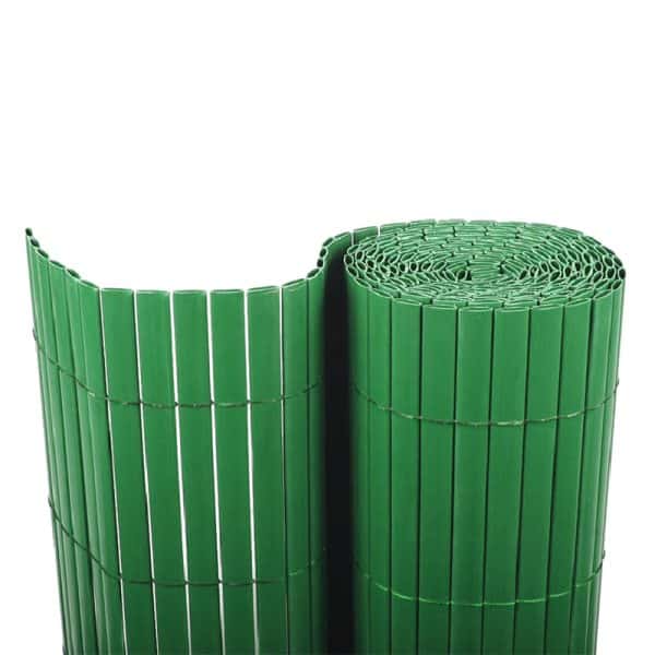 Cañizo PVC VERDE DOBLE CARA