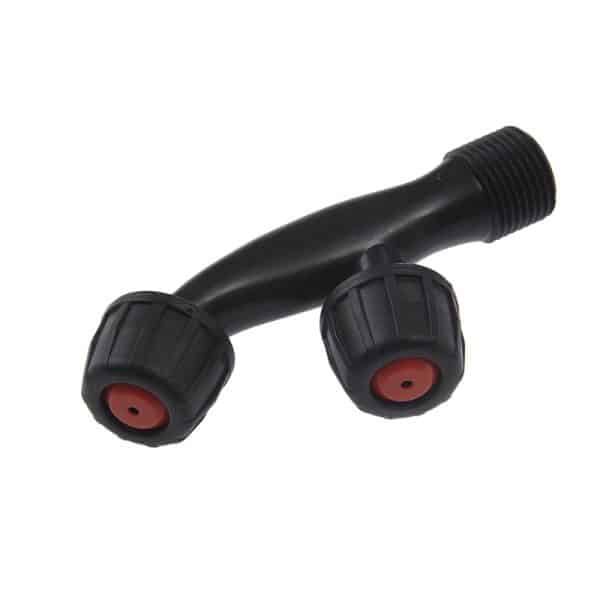 BOQUILLA DOBLE accesorio para pulverizadores Domoagro Pro