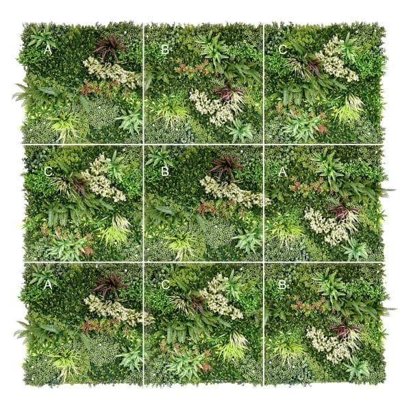 Jardín Vertical BAHAMAS 3 Piezas 100x100cm - Imagen 13