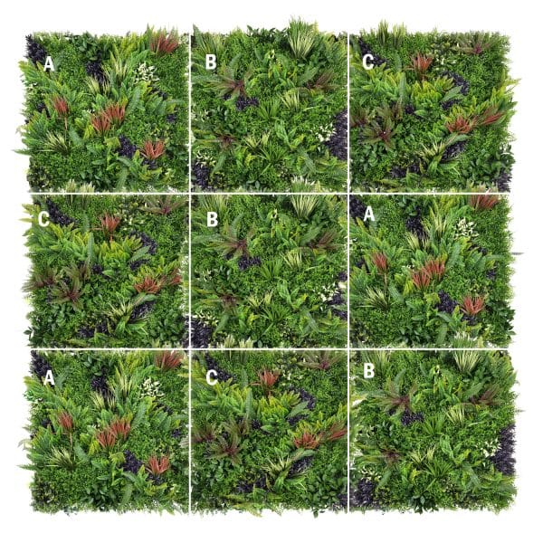 Jardín Vertical AMAZONAS 3 Piezas 100x100cm - Imagen 11