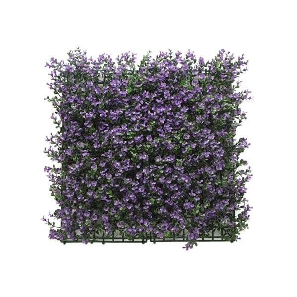 Jardín Vertical BUXUS LAVANDA 4 piezas 50x50cm