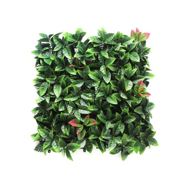 Jardín Vertical PHOTINIA ROJO 4 piezas 50x50cm