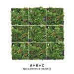 Jardín Vertical AMAZONAS 3 Piezas 100x100cm - Imagen 4