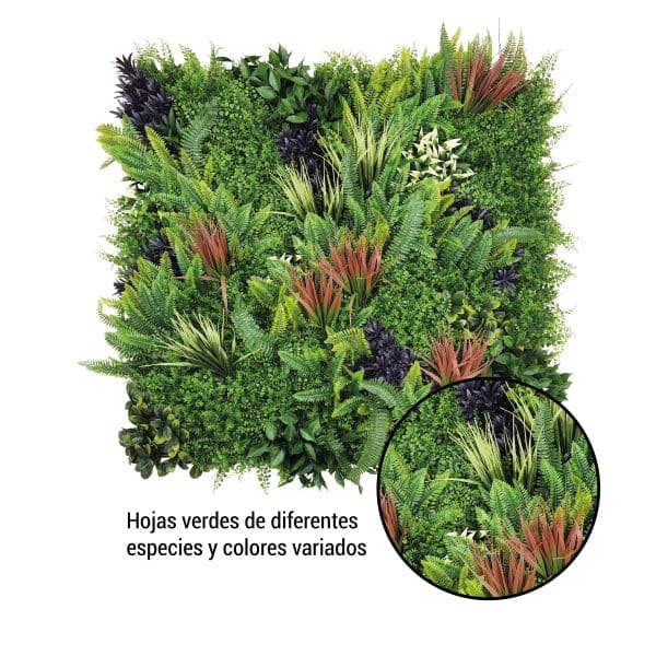 Jardín Vertical AMAZONAS 3 Piezas 100x100cm - Imagen 6