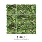 Jardín Vertical BAHAMAS 3 Piezas 100x100cm - Imagen 9
