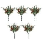 Ramo Artificial DESEO NAVIDEÑO Pack 5 Ramos - Imagen 4