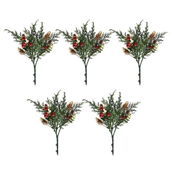 Ramo Artificial DESEO NAVIDEÑO Pack 5 Ramos - Imagen 4