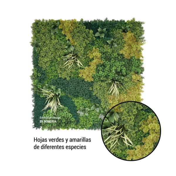 Jardín Vertical YELLOWSTONE 1 pieza 100x100cm - Imagen 5