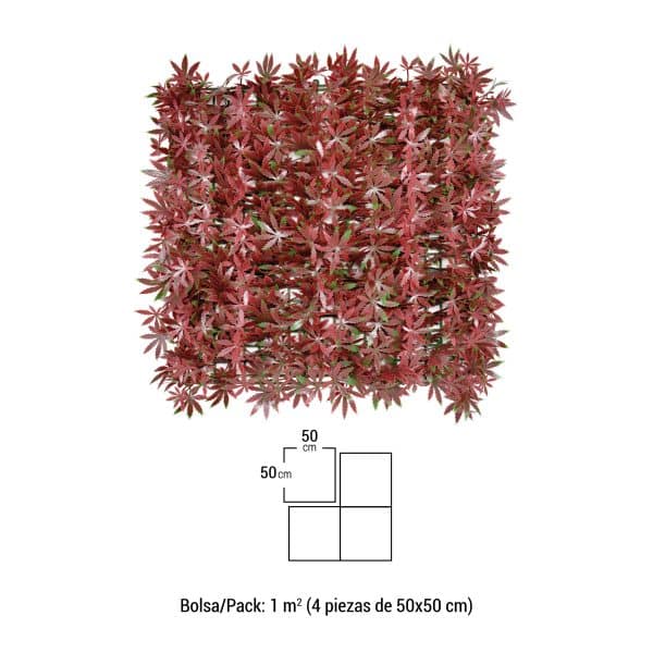 Jardín Vertical ARCE OTOÑO 4 piezas 50x50cm - Imagen 4