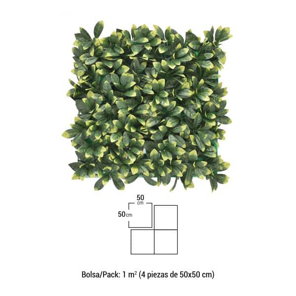 Jardín Vertical LAUREL 4 piezas 50x50cm - Imagen 4