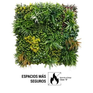 Jardín Vertical MENORCA Reacción Fuego Clase "B" 100x100cm