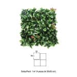 Jardín Vertical PHOTINIA ROJO 4 piezas 50x50cm - Imagen 4