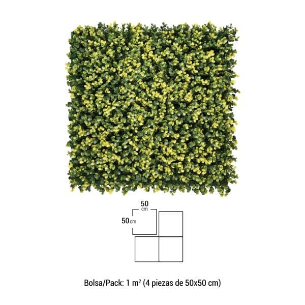 Jardín Vertical SINICA AMARILLO 4 piezas 50x50 - Imagen 3