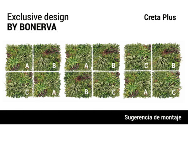 Jardín Vertical CRETA PLUS 3 Piezas 100x100cm - Imagen 9