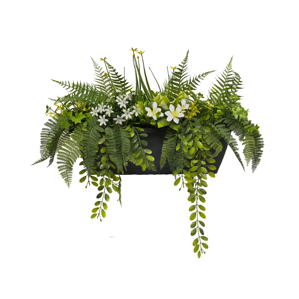 BALCONERA FLORAL 50x20cm con enganche - Imagen 3