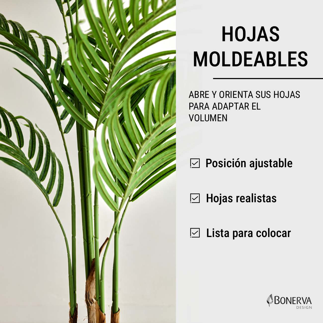 Planta Artificial PALMERA Deco 120 cm - Imagen 5