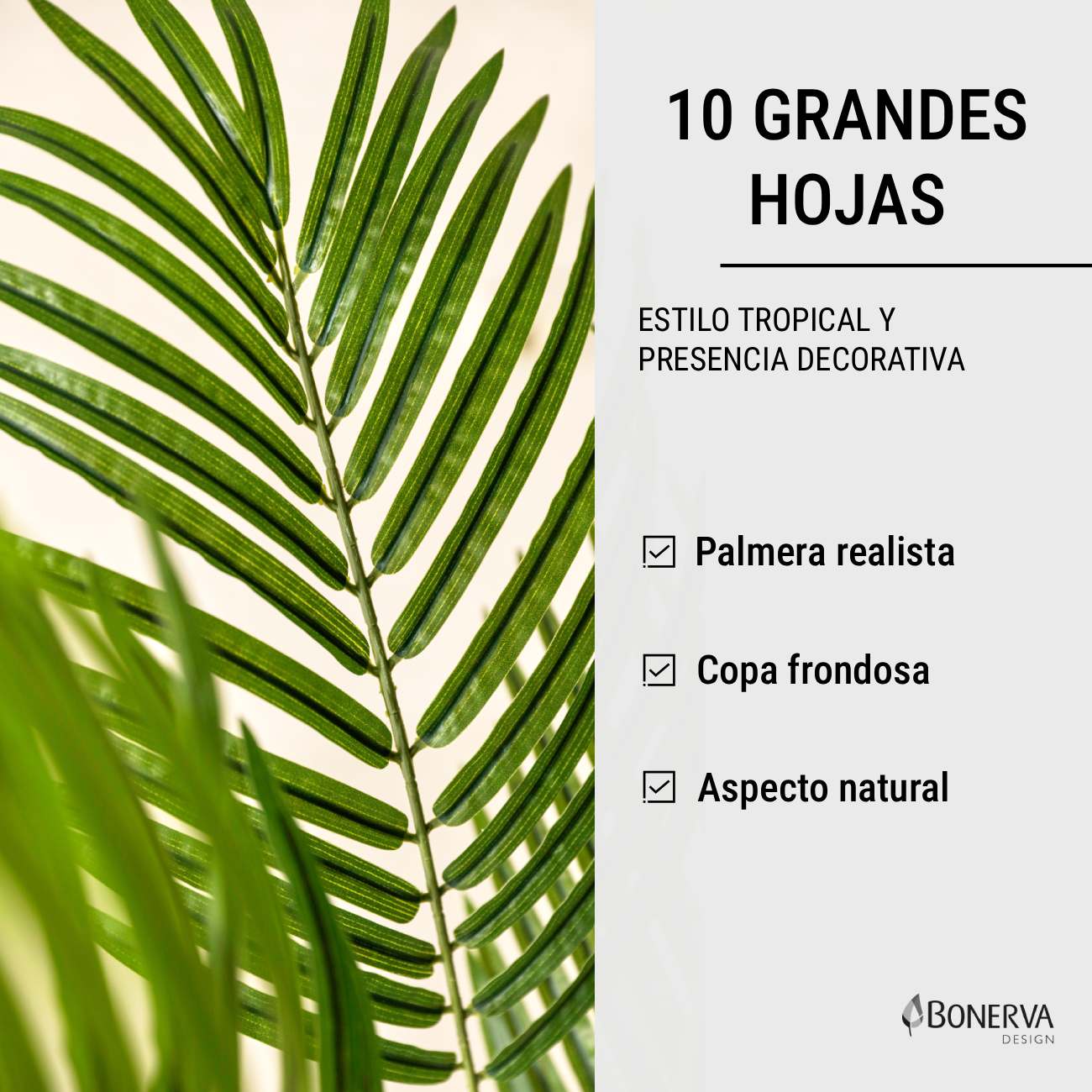 Planta Artificial PALMERA Deco 120 cm - Imagen 3