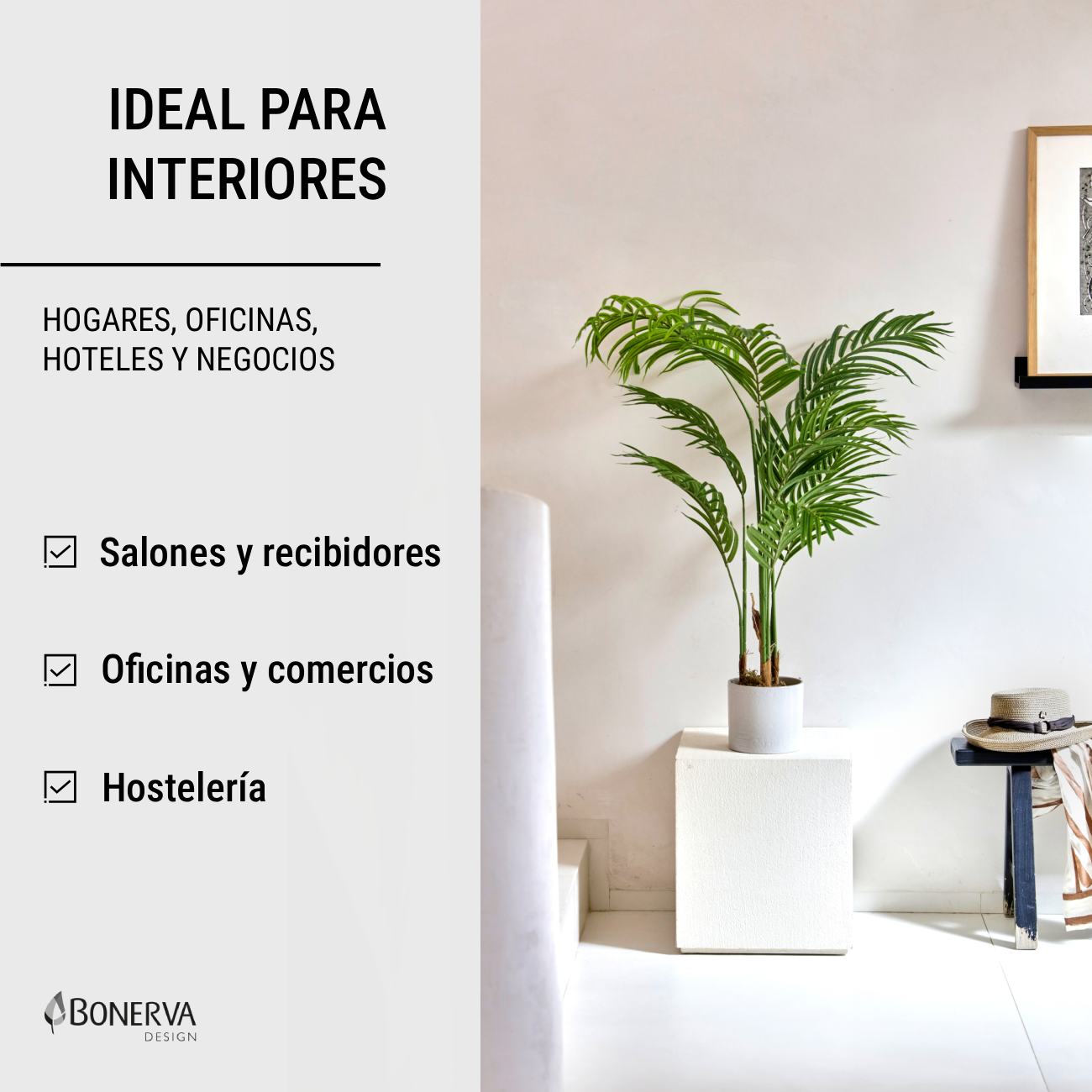 Planta Artificial PALMERA Deco 120 cm - Imagen 4