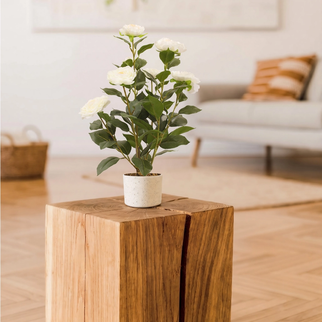 Planta artificial CAMELIA BLANCA DECO - Imagen 2
